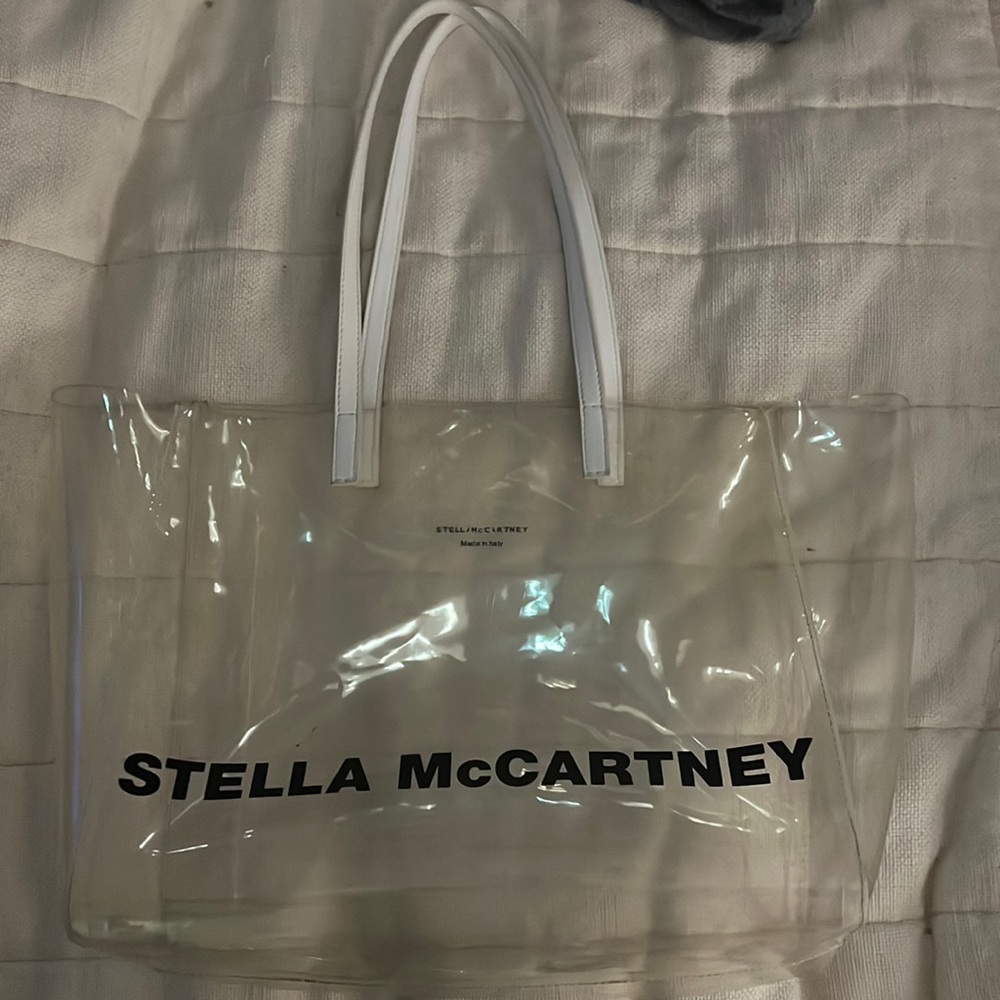 Stella McCartney clear tote